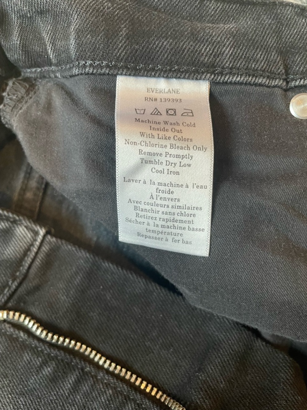 Everlane The Way-High Sailor Jean Washed Black 25L - Picture 4 of 8